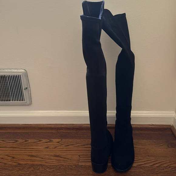 Stuart Weitzman. Black over knee boots size 8.5 - Picture 3 of 5